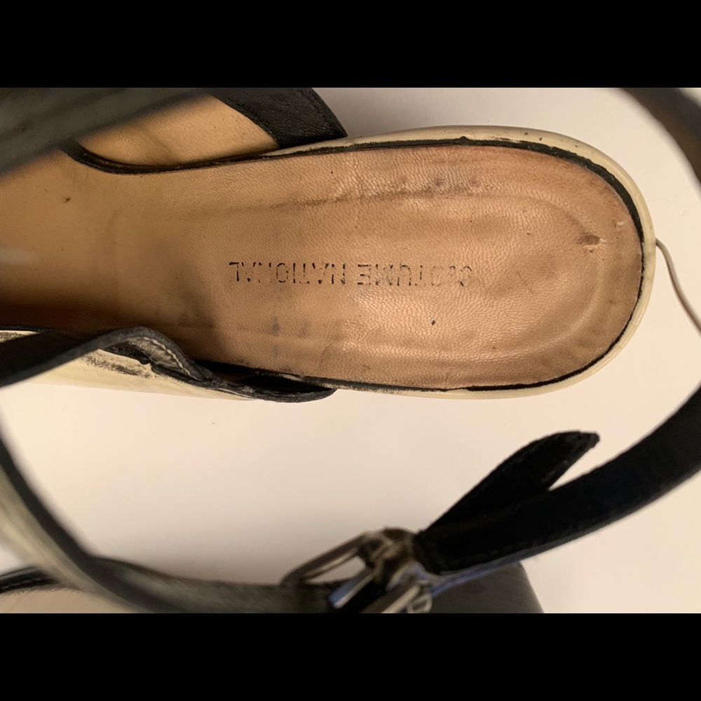 Heels chunky 2inch open toe with ankle strap - Picture 7 of 8